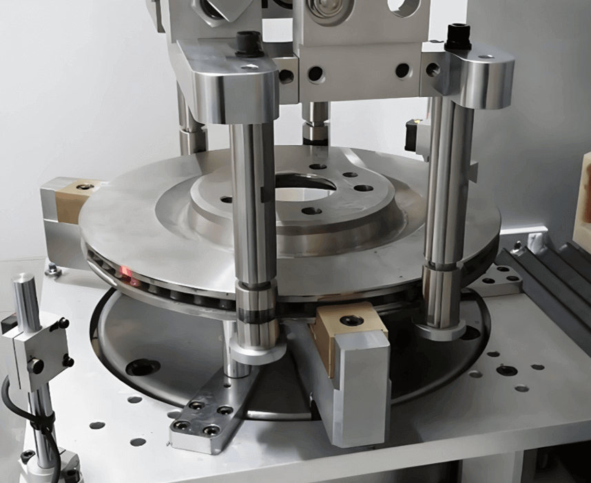 Brake disc dynamic balance test