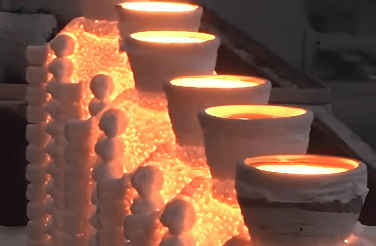 Lost wax casting