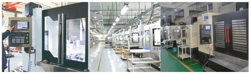 QD's CNC machining workshop